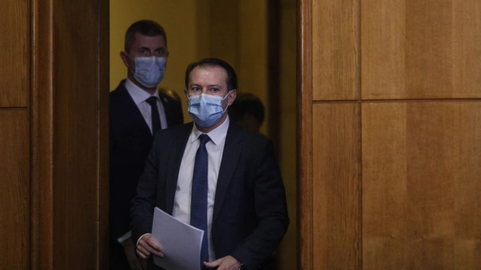 Florin Cîțu și Dan Barna (foto: Inquam/Octav Ganea)