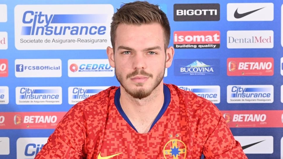 OFICIAL | Haruț a fost prezentat oficial la FCSB! Primele imagini cu jucătorul în tricoul “roș-albaștrilor”