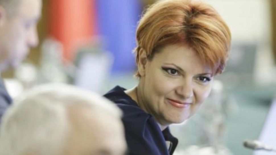 Lia Olguța Vasilescu, fost ministru PSD al Muncii Foto: INQUAM