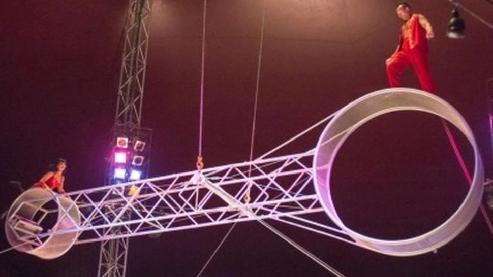 Roata Morții, acrobații la Circ Foto: Imagine de Arhivă