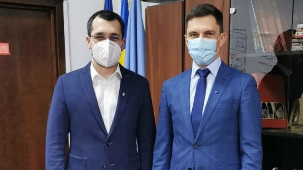 Vlad Voiculescu și Eduard Novak