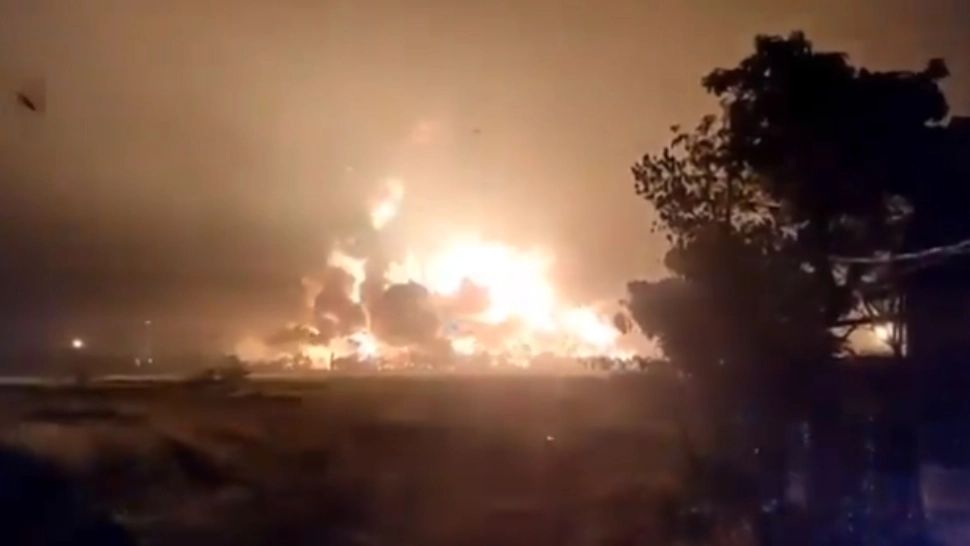 Incendiu rafinărie Indonezia