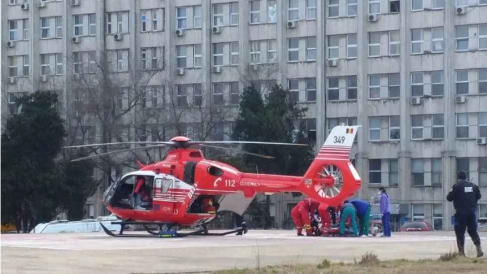 Accident la Mănăstirea Parva (jud. Bistrița-Năsăud)