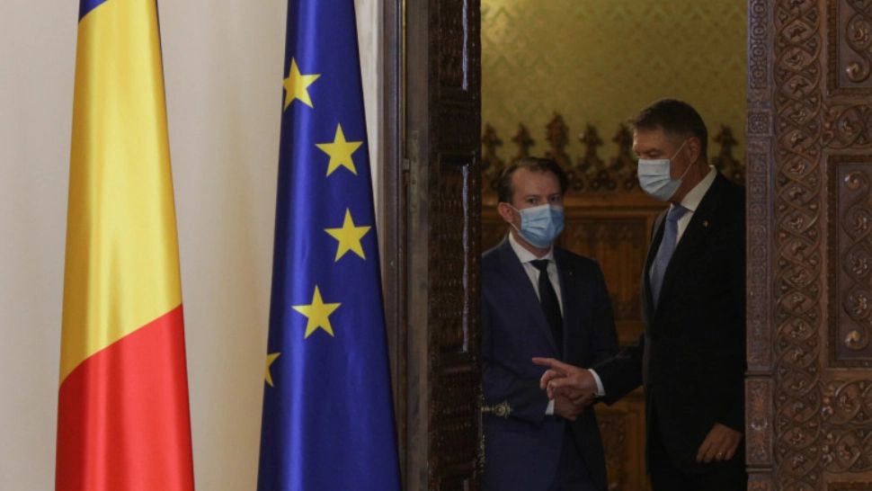 Președintele Klaus Iohannis și premierul Florin Cîțu