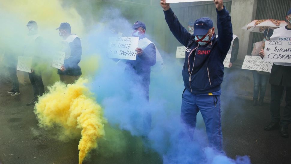 Protest Publisind/Sursa foto: Octav Ganea, INQUAM