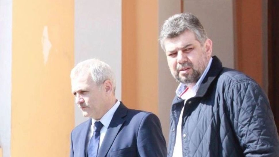 Liviu Dragnea și Marcel Ciolacu (sursă: FB)