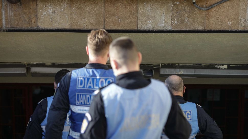 Sancțiuni după protestul de la metrou. Foto: Inquam/Octav Ganea