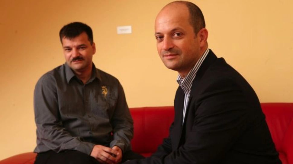 Frații Emil și Marius Cristescu din Timișoara Foto: debanat.ro
