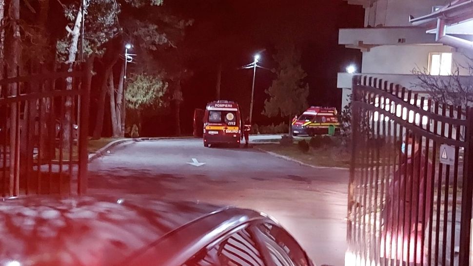 Incendiu la Spitalul de Psihiatrie Craiova (sursă: Gazeta de Sud)