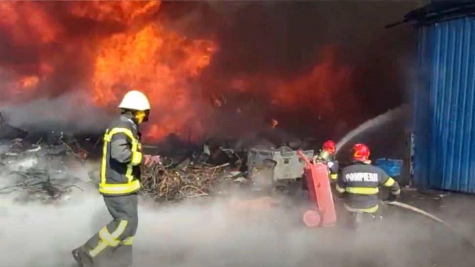 Incendiu în Ferentari