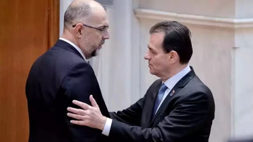 Coaliția de guvernare PNL, USR-PLUS, UDMR Foto: InquamPhotos/Octav Ganea