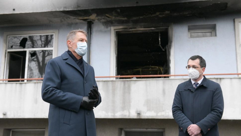 Klaus Iohannis și Vlad Voiculescu (foto: Inquam/Octav Ganea)