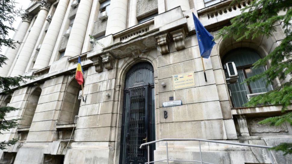Protest la Ministerul Justiției