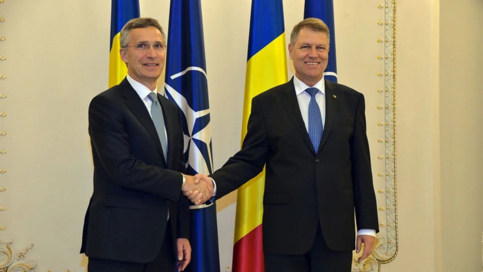 Klaus Iohannis și Jens Stoltenberg, NATO Foto: nato.int