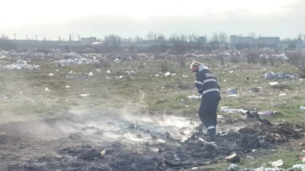 Arderile ilegale continuă, lângă Capitală. Foto/Arhivă