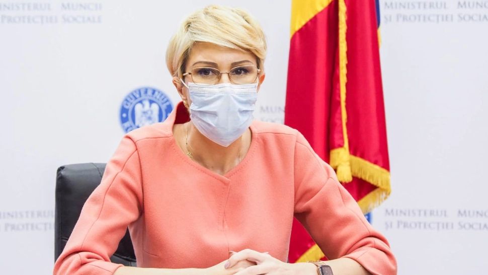 Ministrul Muncii - Raluca Turcan