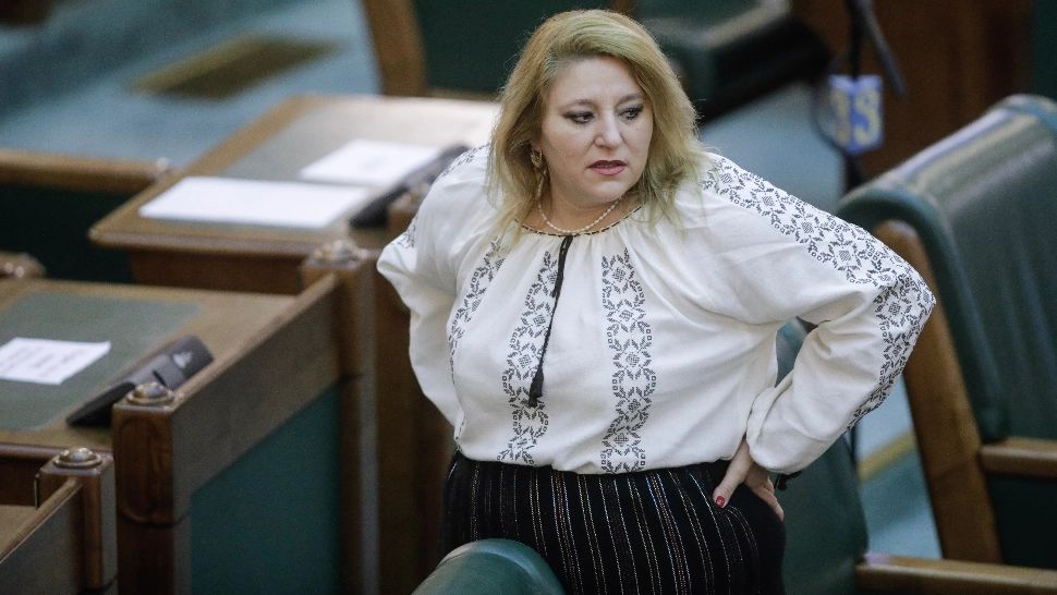 Diana Șoșoacă, senator neafiliat (exclusă din AUR) Foto: InquamPhotos/George Călin