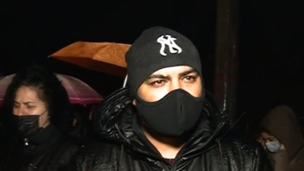 Tatăl Raisei, una dintre victimele accidentului din Andronache. Foto: captură Realitatea Plus