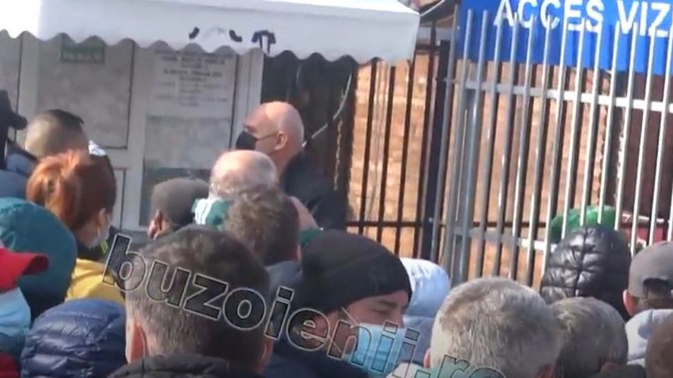 Aglomerație la o piață