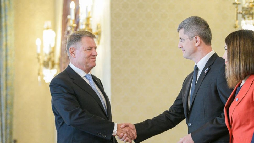 Klaus Iohannis și Dan Barna