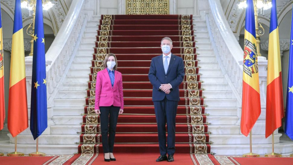 Maia Sandu și Klaus Iohannis