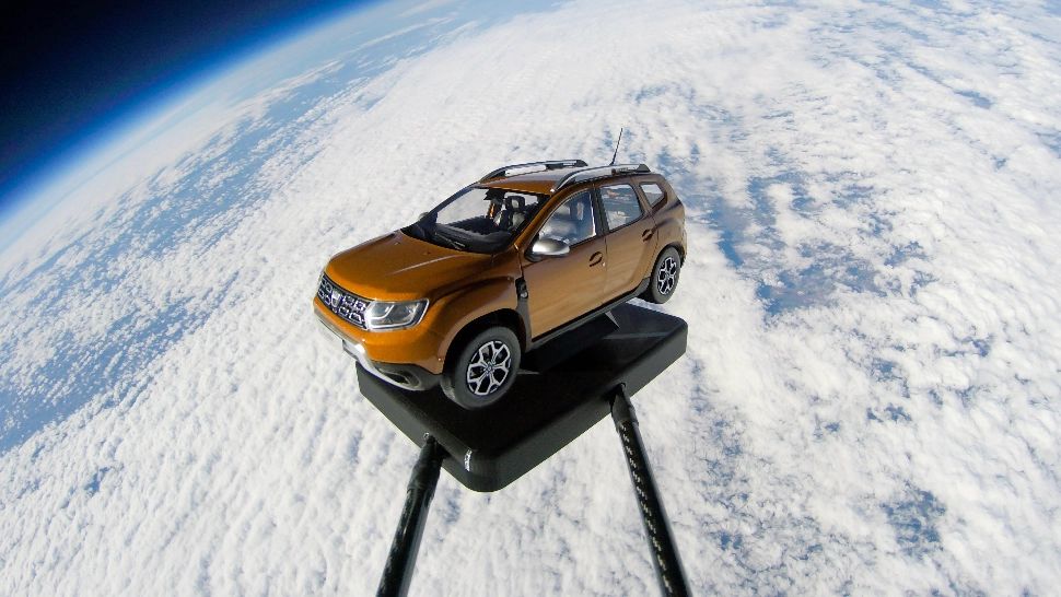 Dacia Duster are parte de o lansare în „spațiu” 