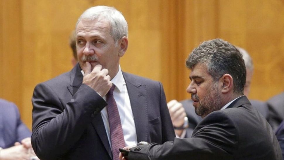 Liviu Dragnea și Marcel Ciolacu