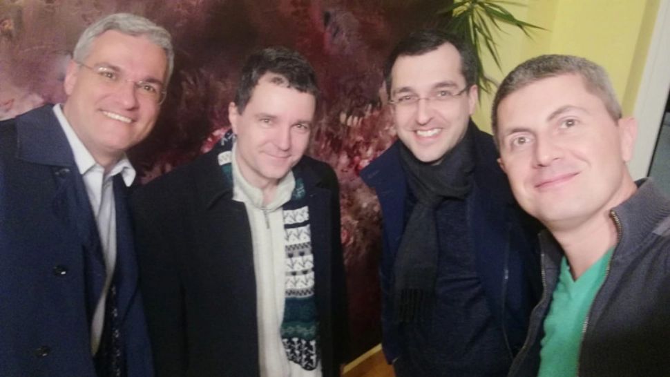 Dragos Pâslaru, Nicușor Dan, Vlad Voiculescu, Dan Barna