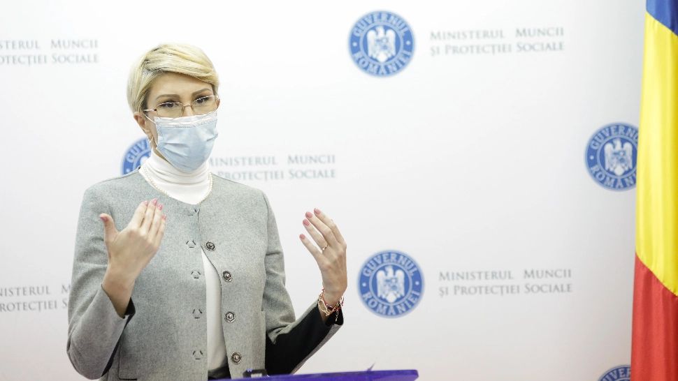 Ministrul Muncii, Raluca Turcan, despre reforma din sistemul de pensii și pensiile speciale ale magistraților Foto: INQUAM/George Călin