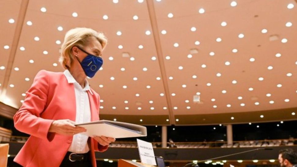 Ursula von der Leyen, despre incidentul „Sofagate” din Turcia de la întâlnirea cu Erdogan Foto: Twitter.com
