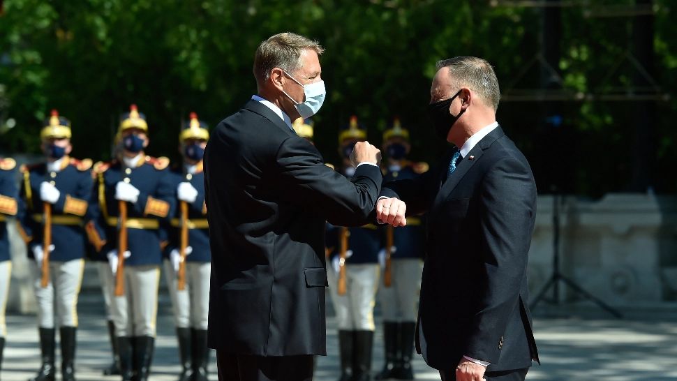 Klaus Iohannis și Andrzej Duda / Foto Administrația prezidențială