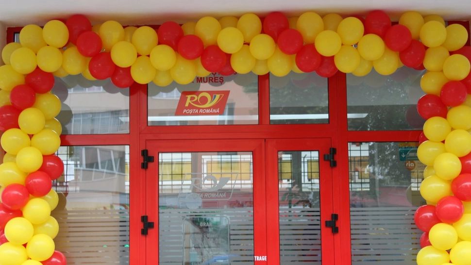 Inaugurare oficiu poștal Târgu Mureș FOTO: Facebook Inspectoratul Școlar Județean Mureș