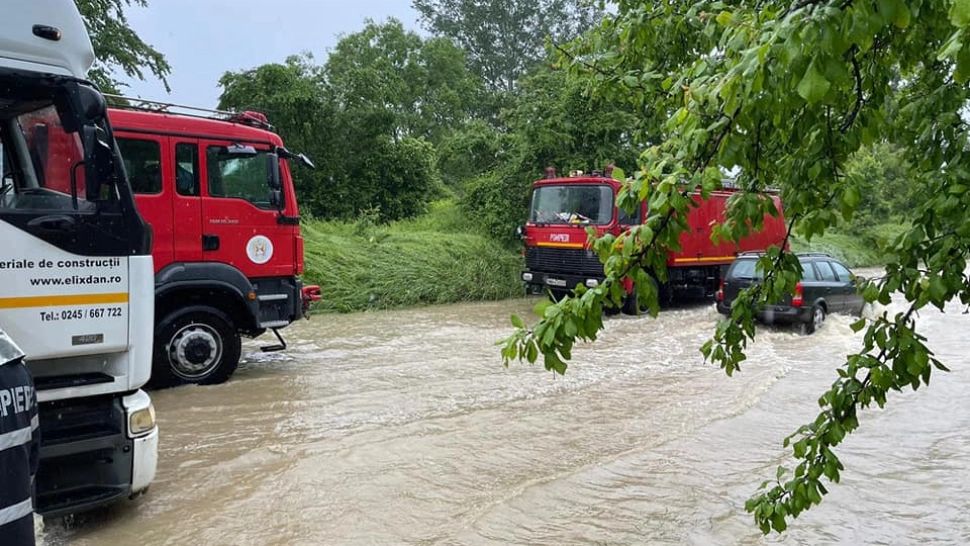 Inundatii jud Dambovita (foto MDI TV)