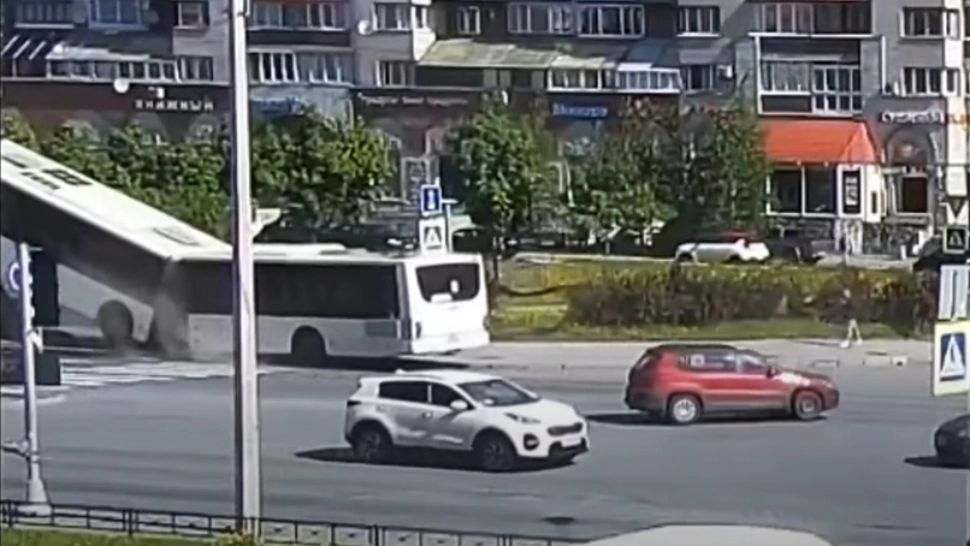 Accident Rusia. Foto: captură YouYube