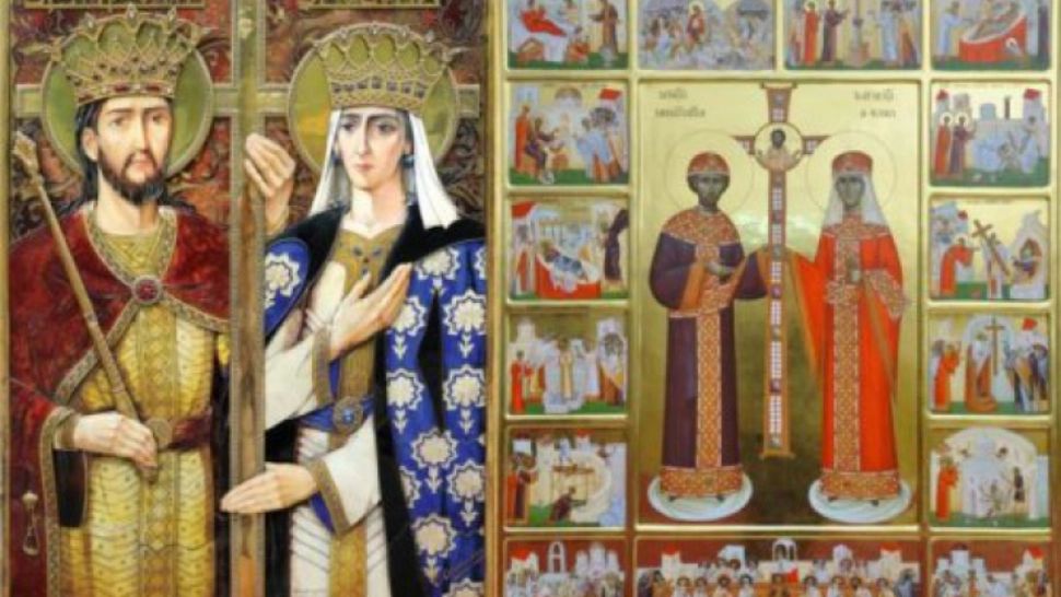 Sfinții Împărați Constantin și Elena