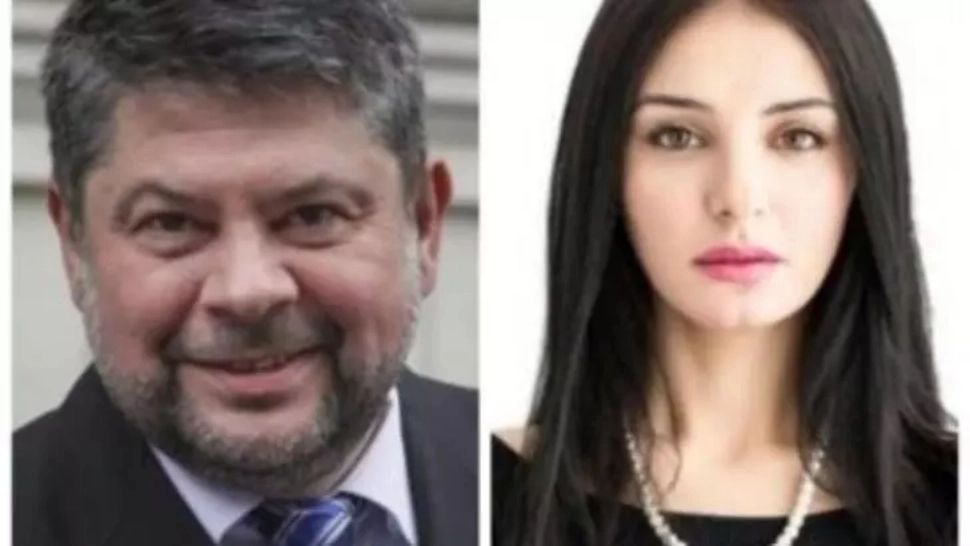 Gelu Oltean și Vanessa Youness 