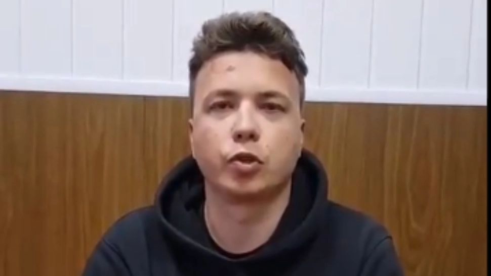 Jurnalistul Roman Protasevici 