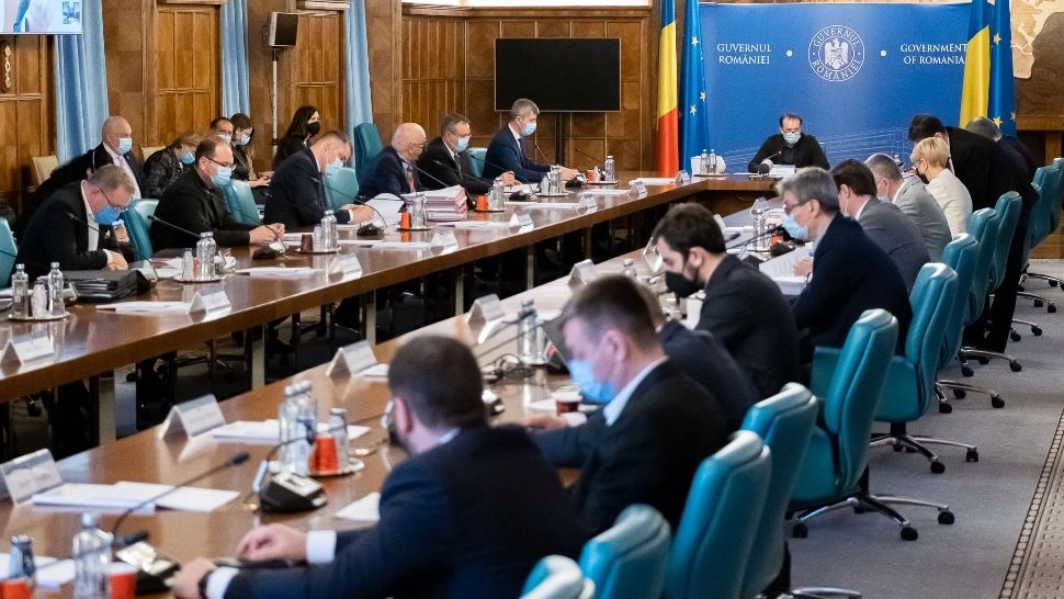 Ședință de Guvern la Palatul Victoria
