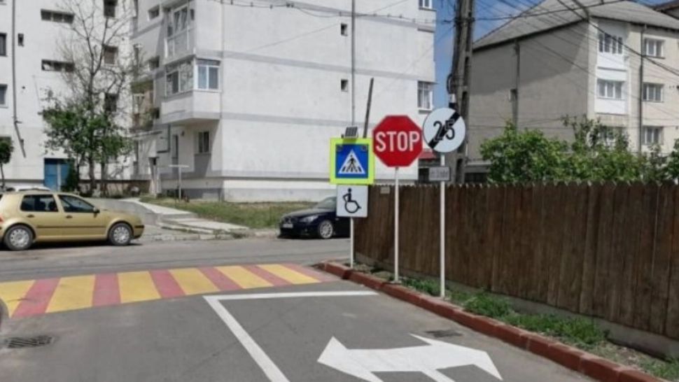 Intersecţia de la Strada Crinilor / Foto: Cosmin Zamfirache
