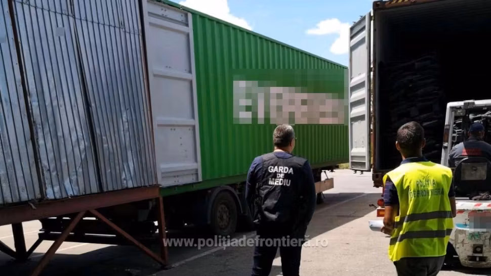 Container deșeuri, Port Constanța