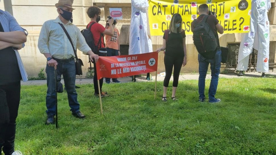 Protest Ministerul Sănătății