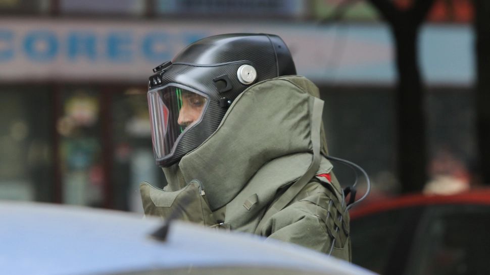 Alertă cu bombă la DGASPC Iași / Foto: Inquam Photos