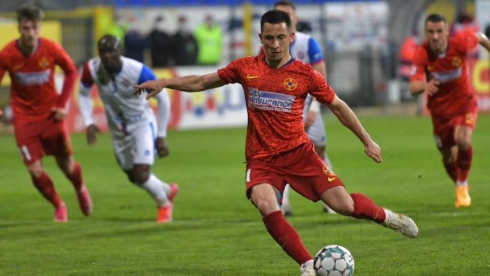Olimpiu Moruțan poate prinde transferul carierei. Ce a scris presa internațională despre mijlocașul de la FCSB