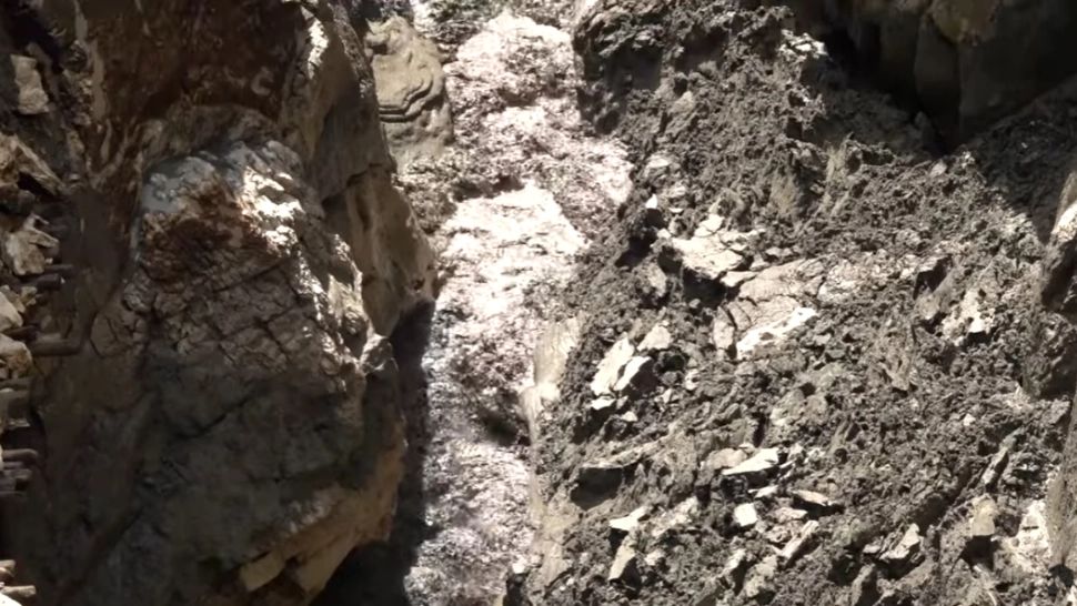 Baraj Munții Bucegi / Captură foto