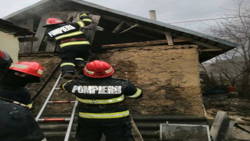 Intervenție incendiu Tulcea