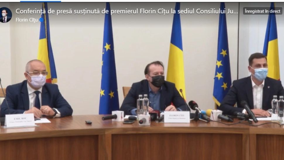 Conferință de presă Florin Cîțu, Maramureș
