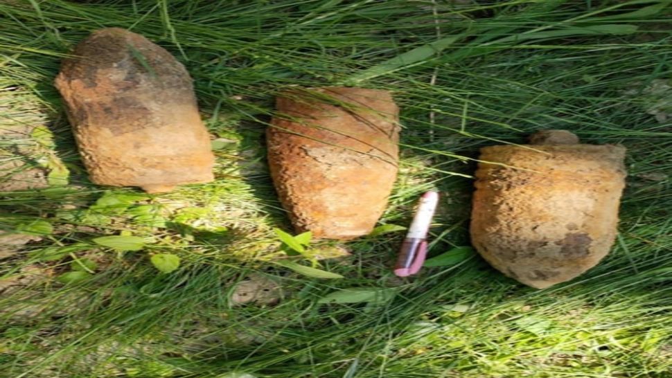 Muniție de război descoperită într-o pădure