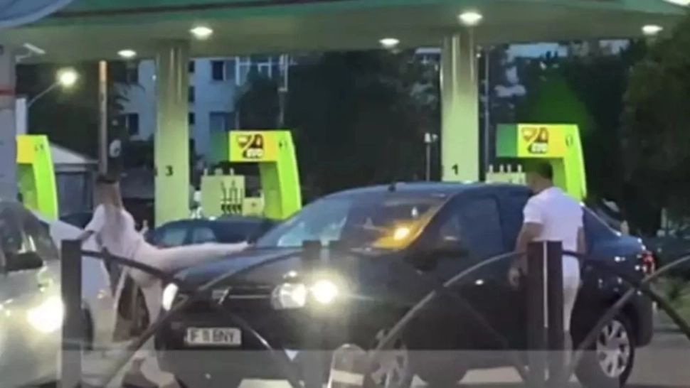 Scandal în trafic, în Capitală