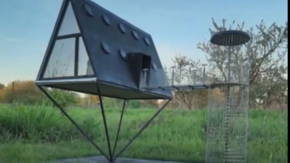 INGENIOS. Casa care se sprijină într-un singur punct