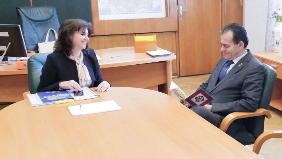 Monica Anisie și Ludovic Orban